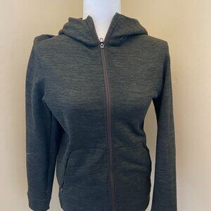 Lululemon Zip up lined fleece sweatjacket with hood lined Sz XS